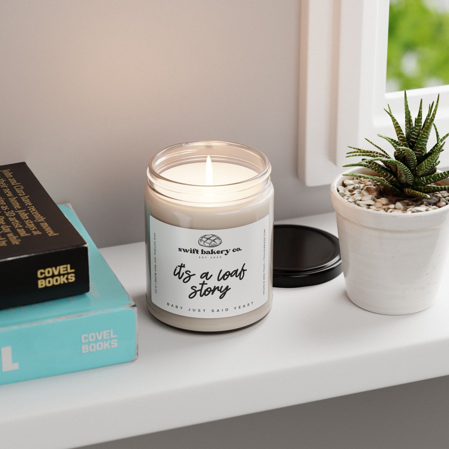 Swift Sourdough Candle, It's A Loaf Story, 9oz Soy Wax