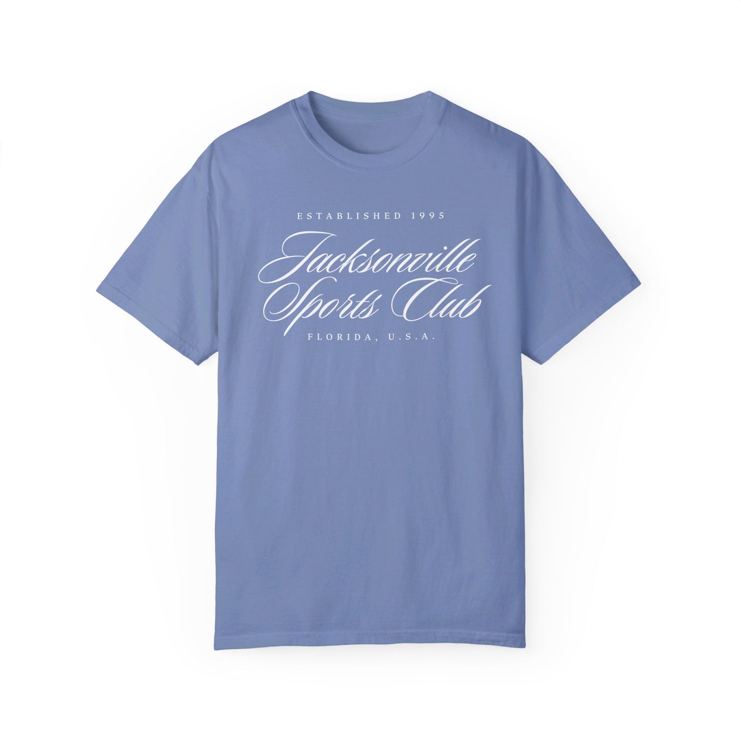 Jacksonville Sports Club T-Shirt | Premium Teal Sundaze Apparel for Jacksonville Fans | Jaguars Jax 904 Duuuval Duval