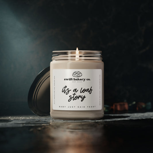 Swift Sourdough Candle, It's A Loaf Story, 9oz Soy Wax