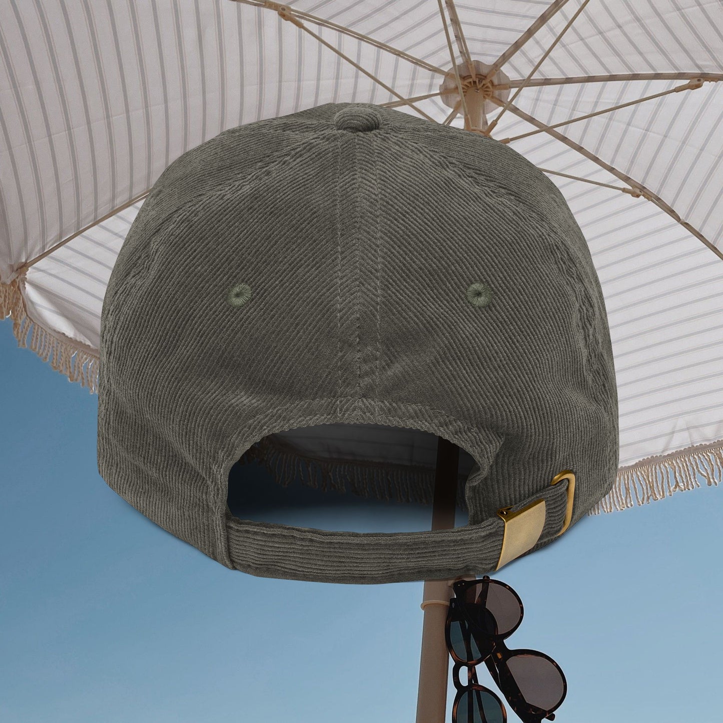 Unsubscribe Corduroy Hat | Embroidered Dad Hat