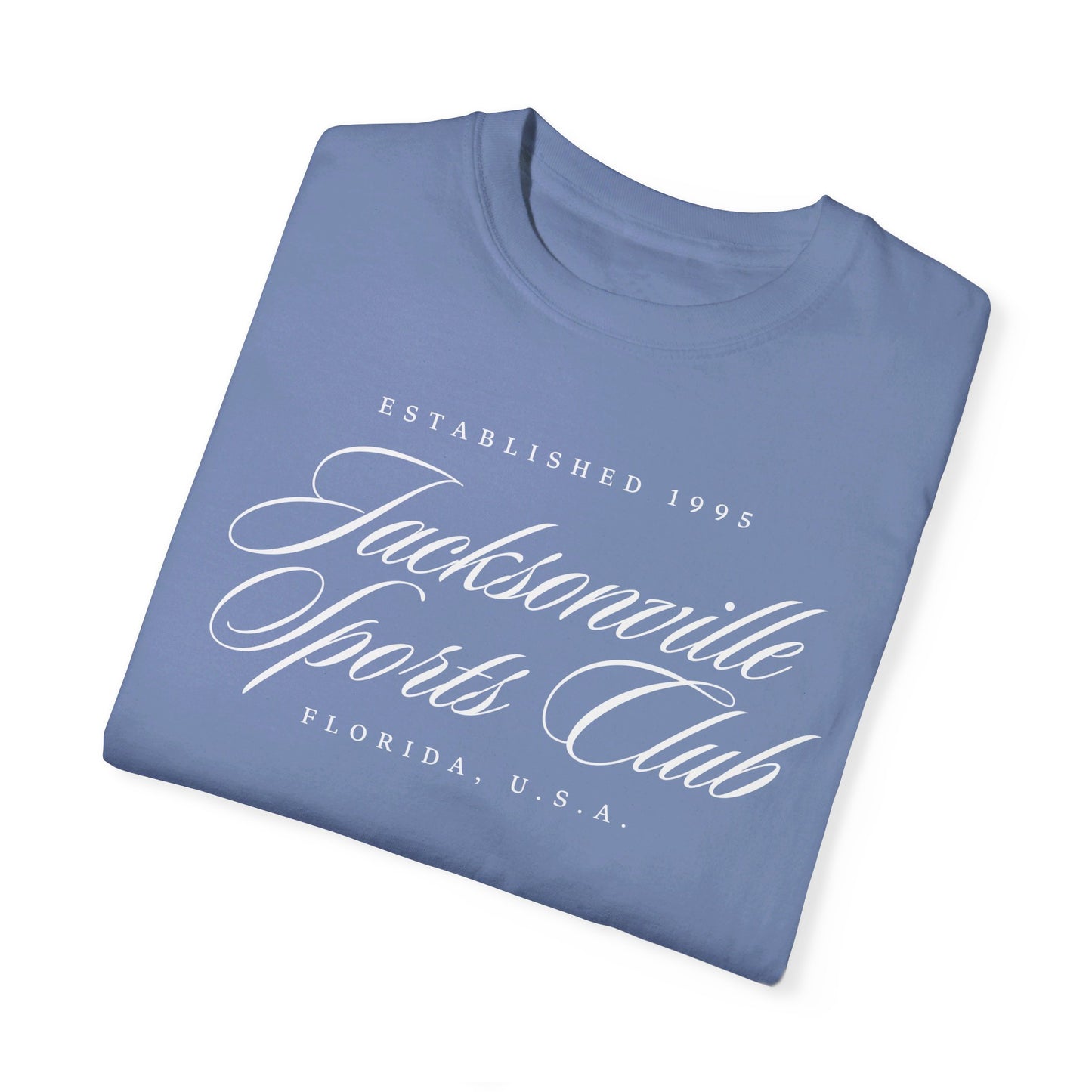 Jacksonville Sports Club T-Shirt | Premium Teal Sundaze Apparel for Jacksonville Fans | Jaguars Jax 904 Duuuval Duval