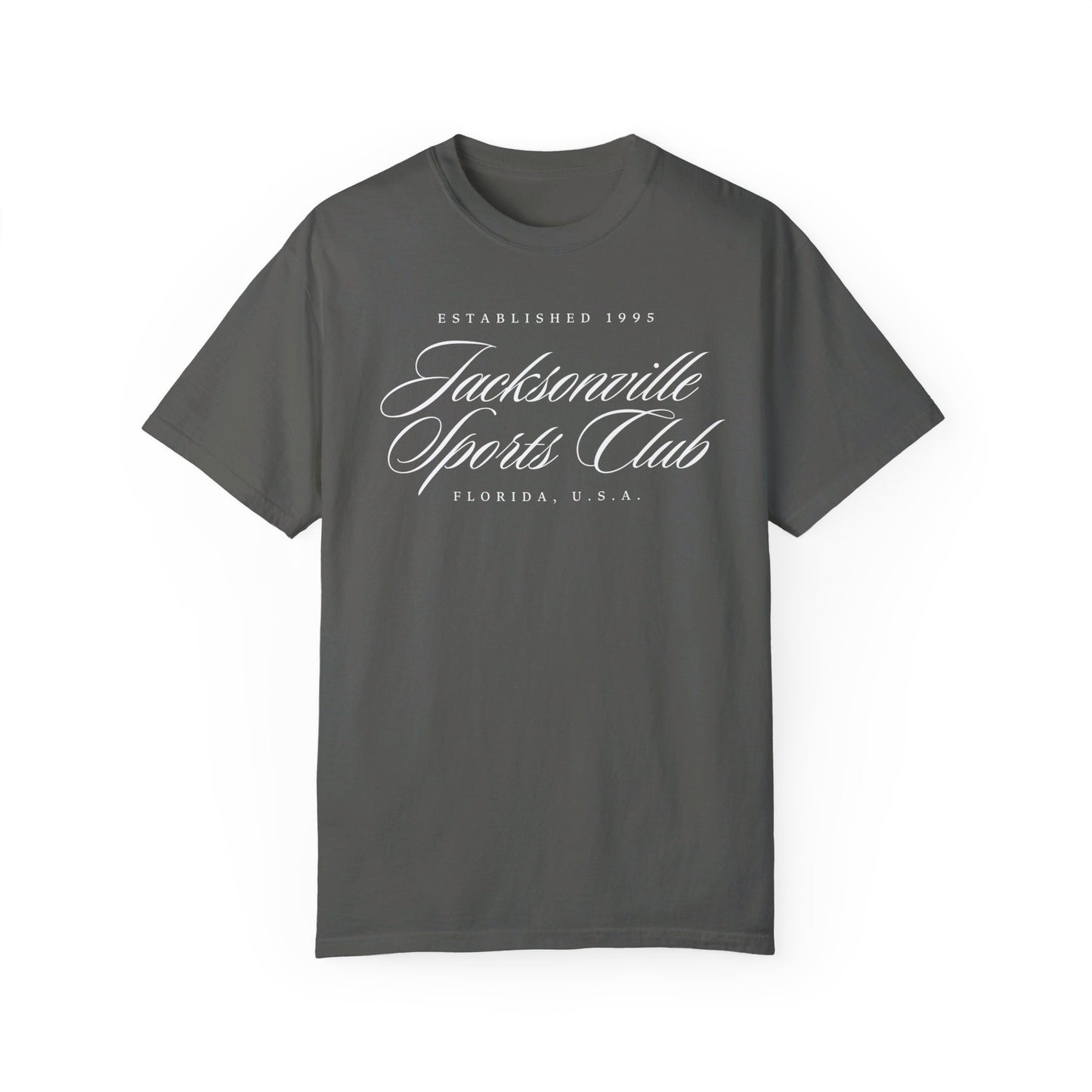 Jacksonville Sports Club T-Shirt | Premium Teal Sundaze Apparel for Jacksonville Fans | Jaguars Jax 904 Duuuval Duval