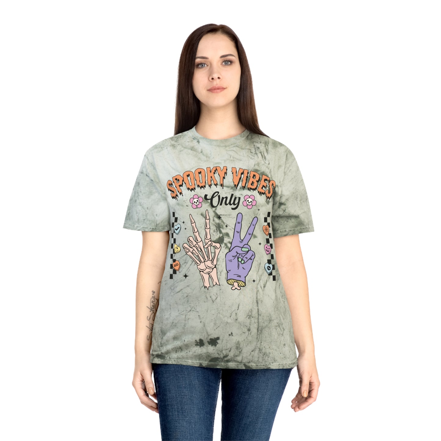 Y2K Halloween Skeleton Tee