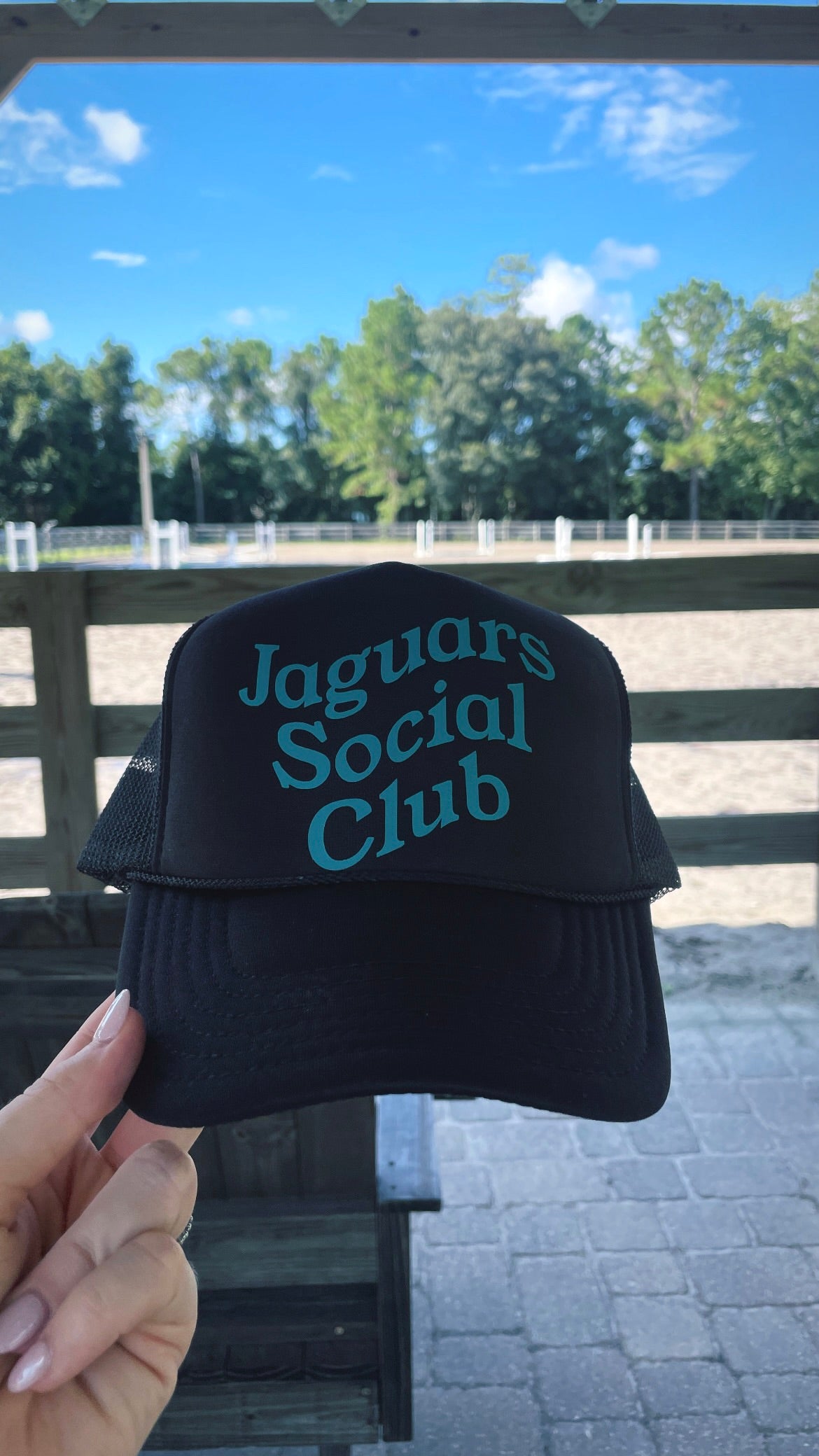 "Jaguars Social Club" Hat - Black Snapback