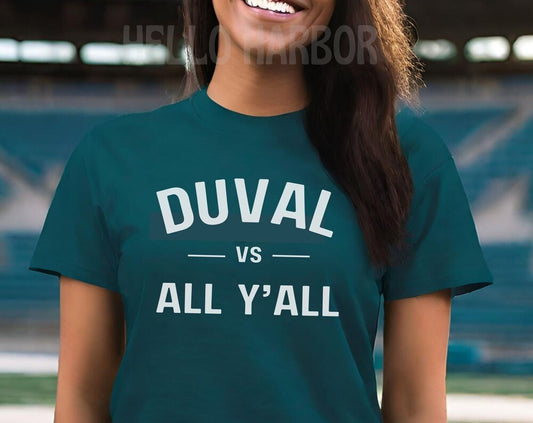 Duval vs All Y'all Shirt